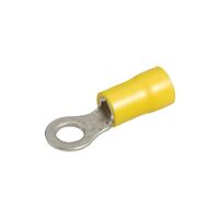 Narva 5.0mm Ring Terminal Yellow (14 Pack)