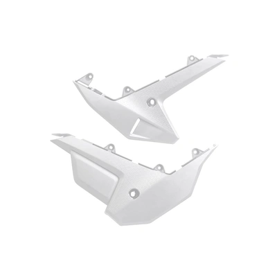 UFO Honda Side Panels Lower Part - CRF250R/RX 22-24 CRF450R/RX 21-24 - White
