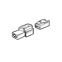 Narva 1 Way Male Quick Connector Housing (2 Pack)