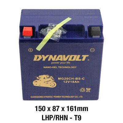 DYNAVOLT N.GEL MG20CH-BS-C 18A