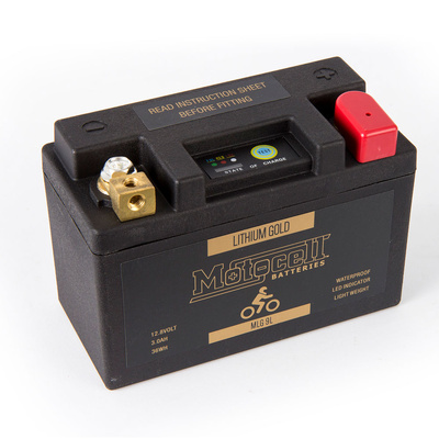Motocell Lithium Gold Battery - Kawasaki Eliminator 250 - 36W / 180CCA - 1993-1996