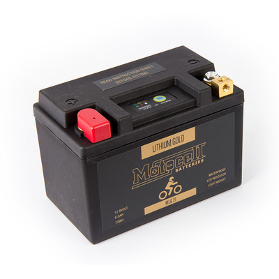Motocell Lithium Gold Battery - Moto Guzzi 1100 Breva - 72W / 330CCA - 2005-2006
