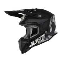 Just1 J18 MIPS Pulsar Helmet - Grey Camo/Black