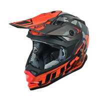 Just1 J32 Swat Camo Youth Helmet - Orange
