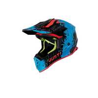 Just1 J38 Mask Helmet - Blue/Red/Black