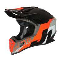 Just1 J38 Korner Helmet - Orange/Black