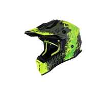 Just1 J38 Mask Helmet - Yellow/Black/Green