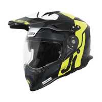 Just1 J34 Pro Tour Helmet - Fluro Yellow/Black