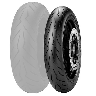 Pirelli Diablo Rosso Scooter - Front - 120/70R15 - [56H] - TL