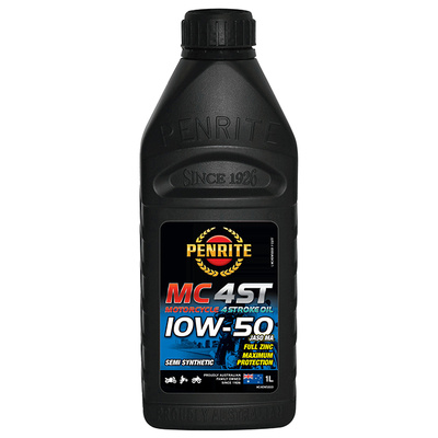 Penrite MC-4ST 10W-50 Semi Synthetic Oil - 1 Litre