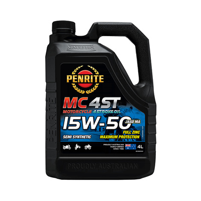 Penrite MC-4ST 15W-50 Semi Synthetic Oil - 4 Litres