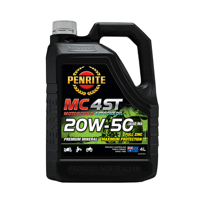 Penrite MC-4ST 20W-50 Mineral Oil - 4 Litres