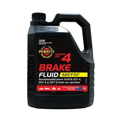Penrite Super DOT 4 Brake Fluid - 4 Litres