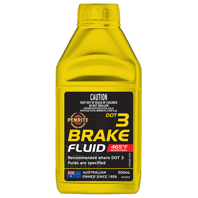 Penrite DOT 3 Brake Fluid - 500ml