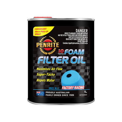 Penrite Foam Filter Oil Liquid - 1 Litre