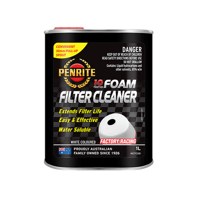 Penrite Foam Filter Cleaner - 1 Litre