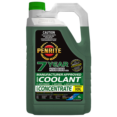 Penrite Green OEM Coolant Concentrate - 5 Litres