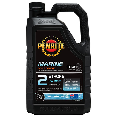 Penrite Marine Outboard 2 Stroke Semi Synthetic Oil - 5 Litres