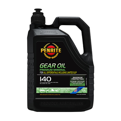 Penrite 140 Mineral Gear Oil - 2.5 Litre