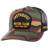 Fasthouse Brigade Hat - Camo - OS