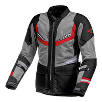 Macna Aerocon Jacket - Black/Grey/Red