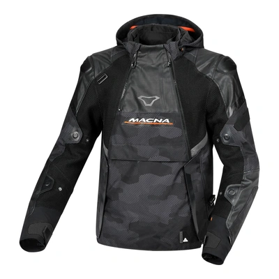 Macna Bradical Jacket - Black/Orange