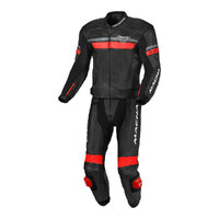 Macna Diabro 2 Pce Suit - Black/Red