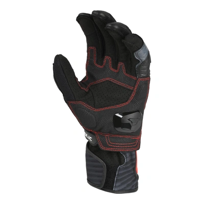 Macna Shellar Gloves - Black/Red