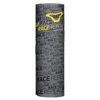 Macna Neck Tube [Eat Sleep Race Repeat] - Dark Grey