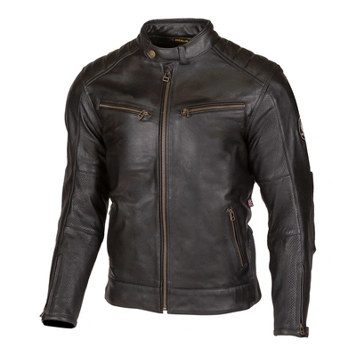 Merlin D30 Chase II Leather Jacket - Black