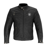 Merlin Alton Leather Jacket - Black