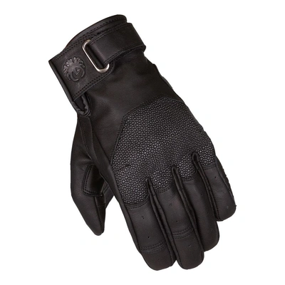 Merlin D30 Valor Leather Gloves - Black
