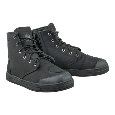 Merlin D30 Knots Canvas Riding Shoes - Black