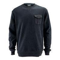 Merlin Hagley L/S Sweatshirt - Black