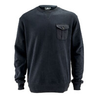 Merlin Hagley L/S Sweatshirt - Black