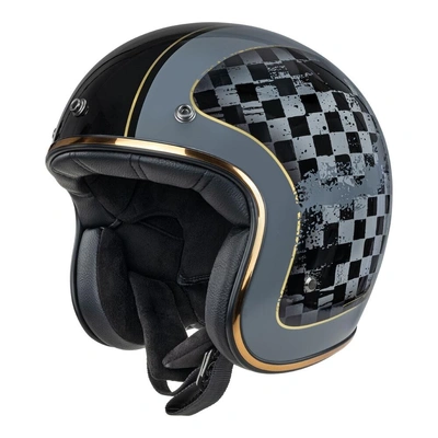 Merlin Blackbird Open Face Helmet - Black