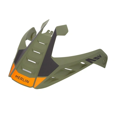 Merlin Helmet Spares Peak Block - Matt Green
