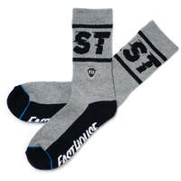FASTHOUSE BRONSON SOCK - GREY/BLACK