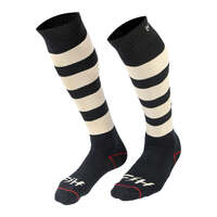 Fasthouse Division Moto Stripes Sock - Black/Natural