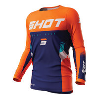 Shot Contact Tracer Jersey - Neon Orange