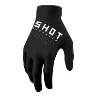 Shot Raw Glove - Black