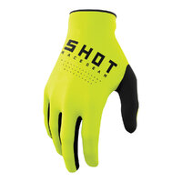 Shot Raw Glove - Neon Yellow