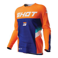 Shot Youth Raw Tracer Jersey - Neon Orange