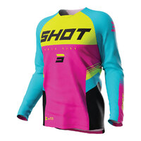 Shot Youth Raw Tracer Jersey - Pink