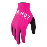 Shot Youth Raw Glove - Pink