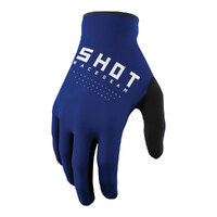Shot Youth Raw Glove - Blue
