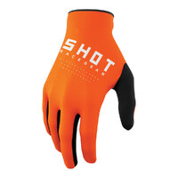 Shot Youth Raw Glove - Orange