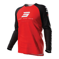 Shot Youth Raw Escape Jersey - Red