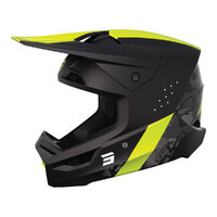 Shot Race Camo MIPS Helmet - Matte Black/Neon/Yellow