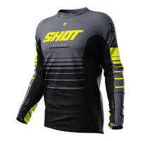 Shot Devo Peak Jersey - Neon Yellow